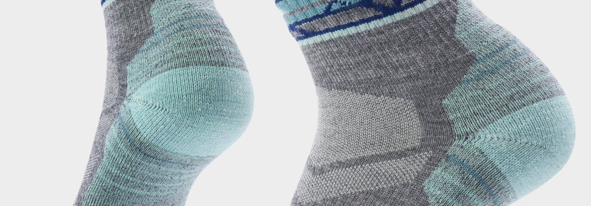 Women's Hike Zig Zag Valley Mid Crew Socks