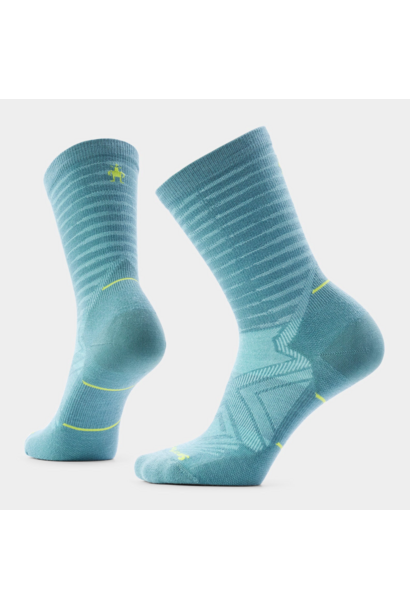 Women's Run Pattern Crew Socks 3139