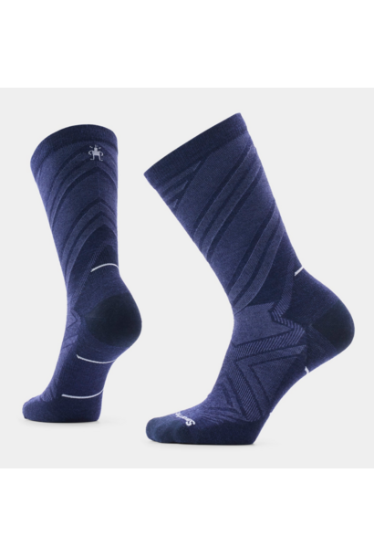 Men's Run Zero Cushion Pattern Crew Socks 3136