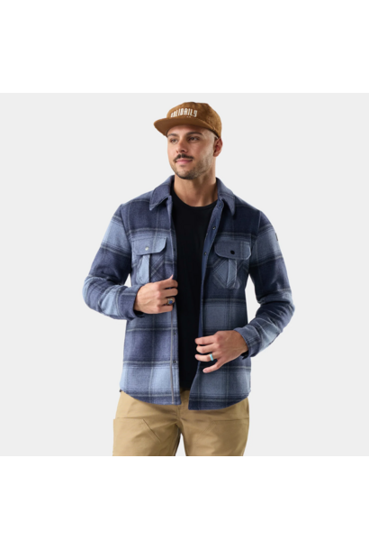 Anchor Line Shirt Jacket