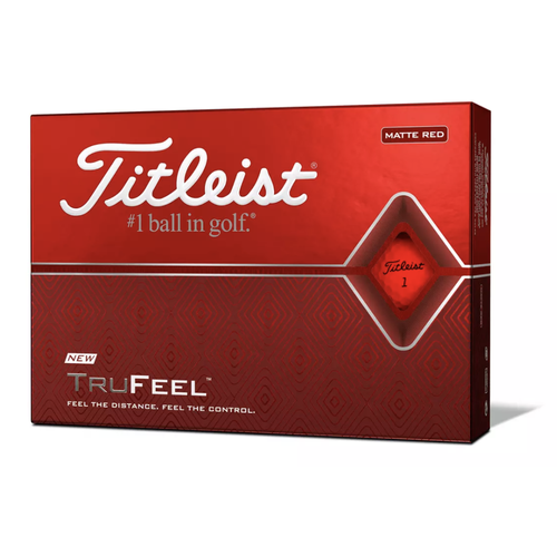Titleist Balles TruFeel - Red Titleist Balles TruFeel - Red