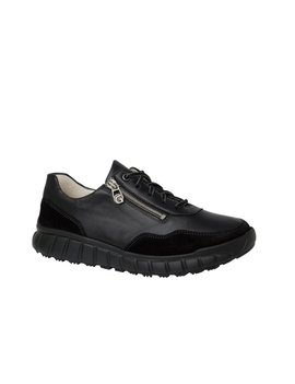 Ganter Ganter Lace Zip Side Shoe Black EVO Damen 6-201461