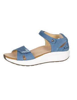 XELERO Santorini Denim Womens Back in Sandal