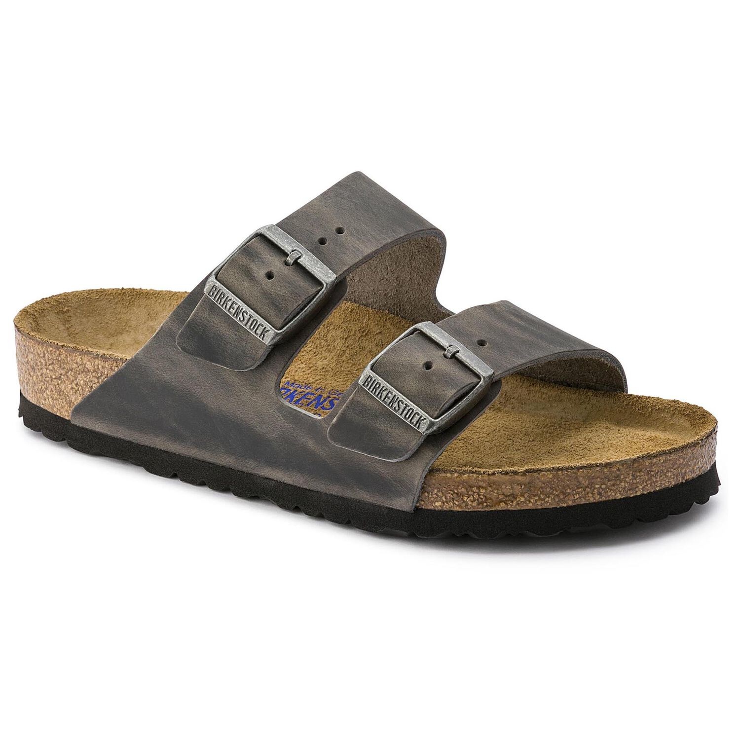 Arizona SFB Suede Sandals in Beige - Birkenstock