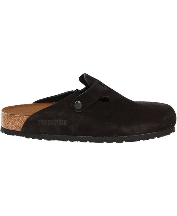 BIRKENSTOCK W BOSTON SOFT FOOTBED SUEDE