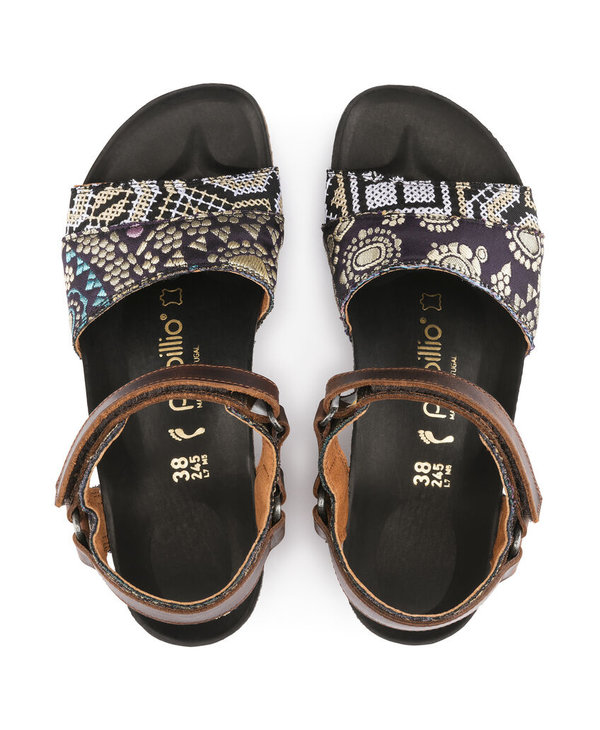 BIRKENSTOCK W EVE TEXTURE MASH LEATHER