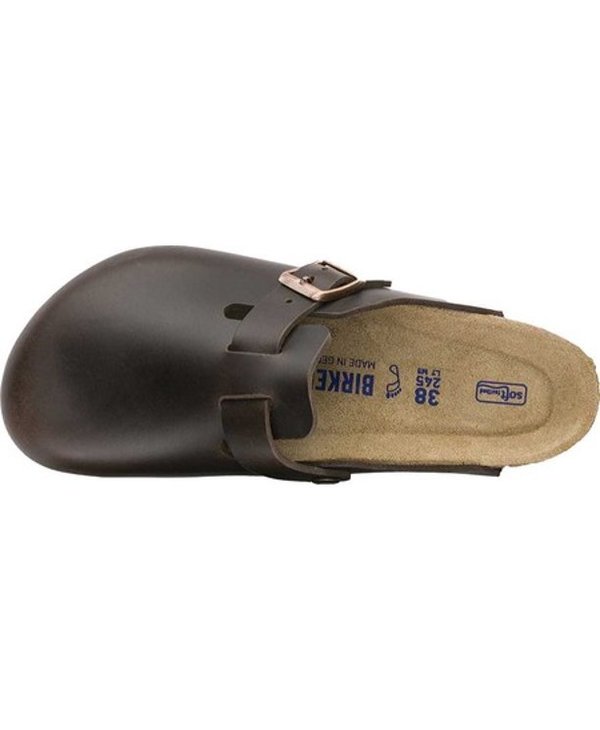 BIRKENSTOCK W BOSTON SOFT FOOTBED AMALFI LEATHER