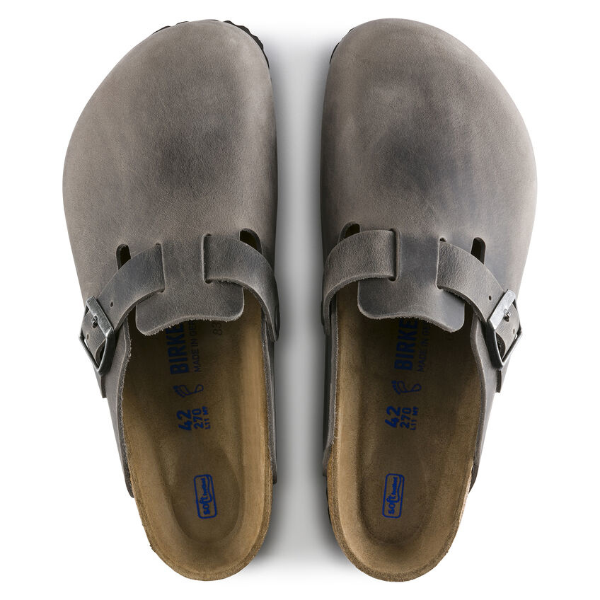 BIRKENSTOCK W BOSTON SOFT FOOTBED OILED LEATHER