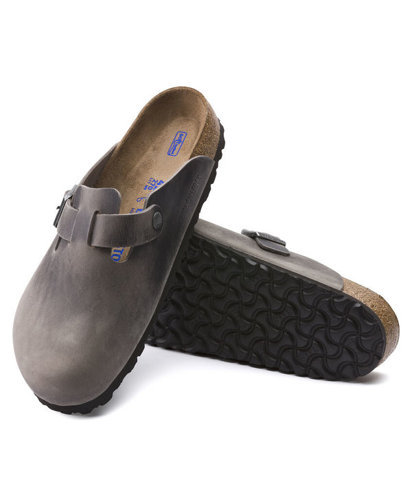 BIRKENSTOCK W BOSTON SOFT FOOTBED OILED LEATHER