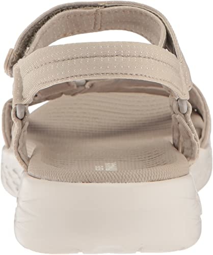 SKECHERS W ON THE GO 600 BRILLIANCY ADJUSTABLE SANDAL