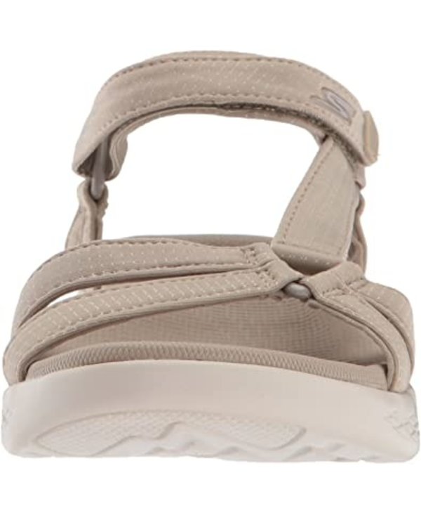 SKECHERS W ON THE GO 600 BRILLIANCY ADJUSTABLE SANDAL