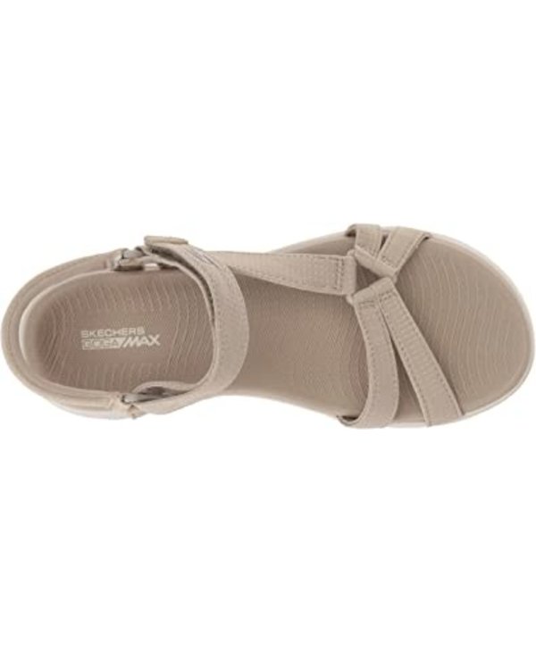 SKECHERS W ON THE GO 600 BRILLIANCY ADJUSTABLE SANDAL