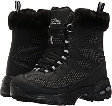 SKECHERS W D'LITES GLEEFUL WINTER BOOT