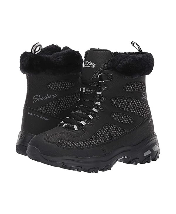 SKECHERS W D'LITES BOMB CYCLONE WINTER BOOT