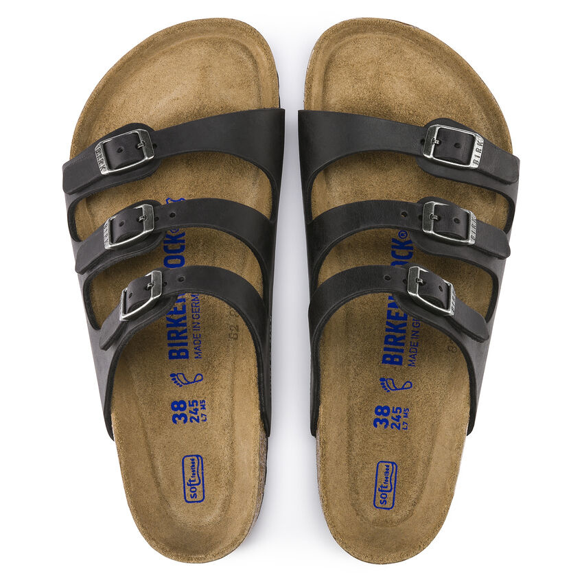 BIRKENSTOCK W FLORIDA SOFT FOOTBED OILED LEATHER