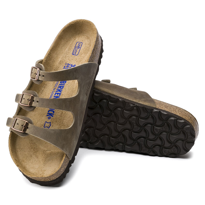 BIRKENSTOCK W FLORIDA SOFT FOOTBED OILED LEATHER