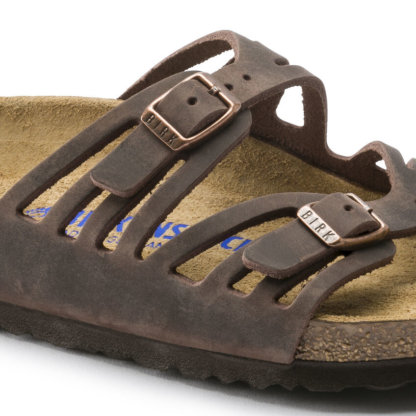 BIRKENSTOCK W GRANADA SOFT FOOTBED OILED LEATHER