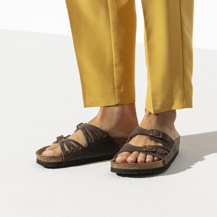 BIRKENSTOCK W GRANADA SOFT FOOTBED OILED LEATHER