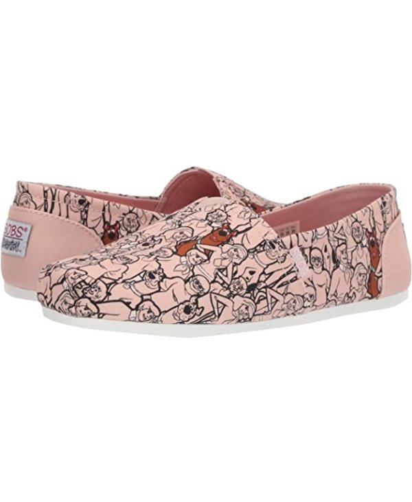 SKECHERS W BOBS PLUSH WHERE'S SCOOBY SLIP ON