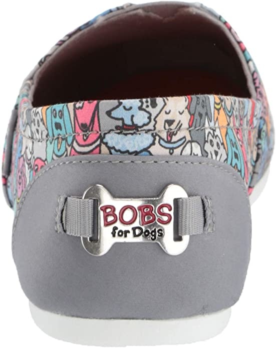 SKECHERS W BOBS PLUSH WOOF PARTY SLIP ON