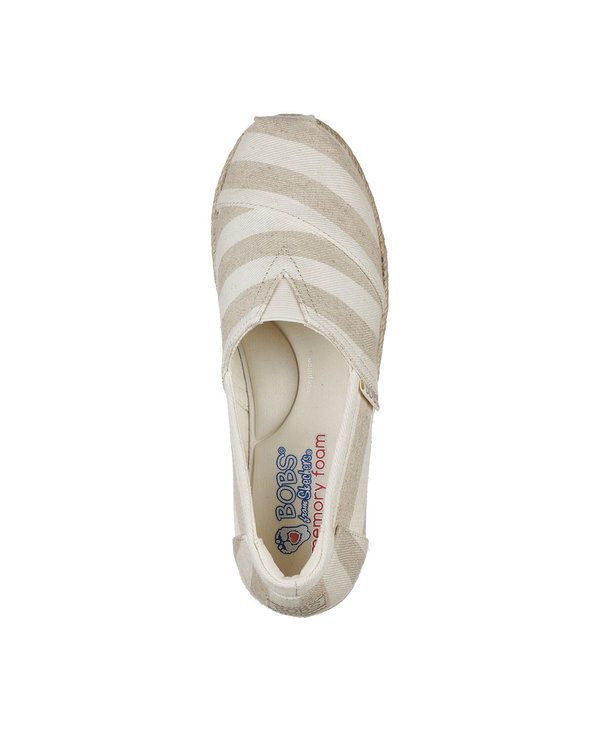 SKECHERS W BOBS HIGHLIGHTS SMART & SAUCY SLIP ON