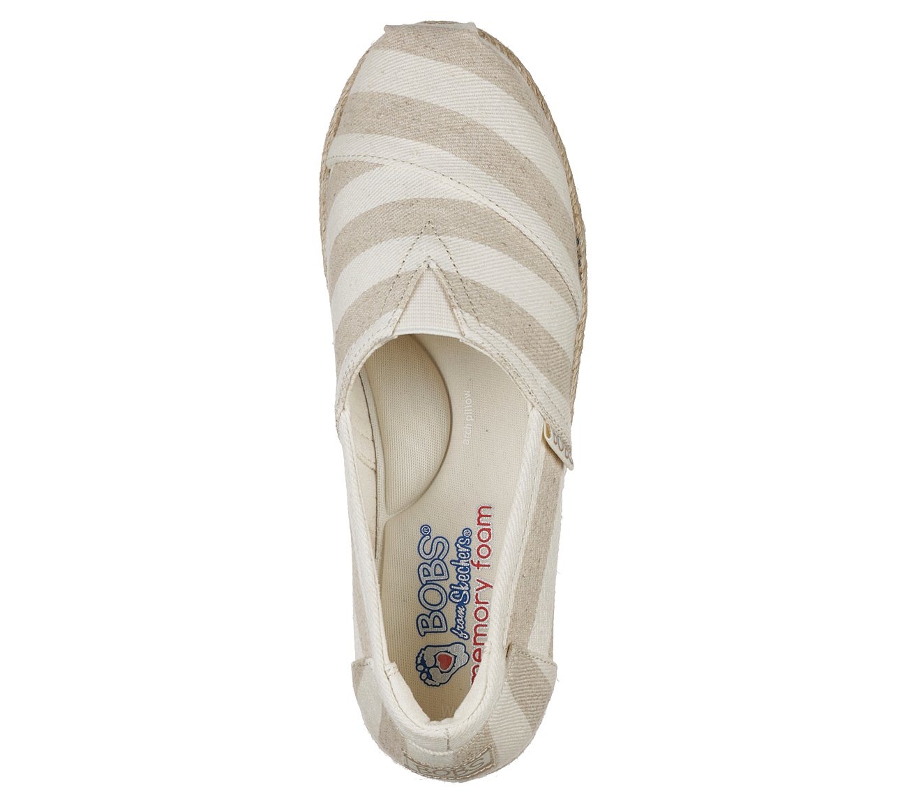 SKECHERS W BOBS HIGHLIGHTS SMART & SAUCY SLIP ON