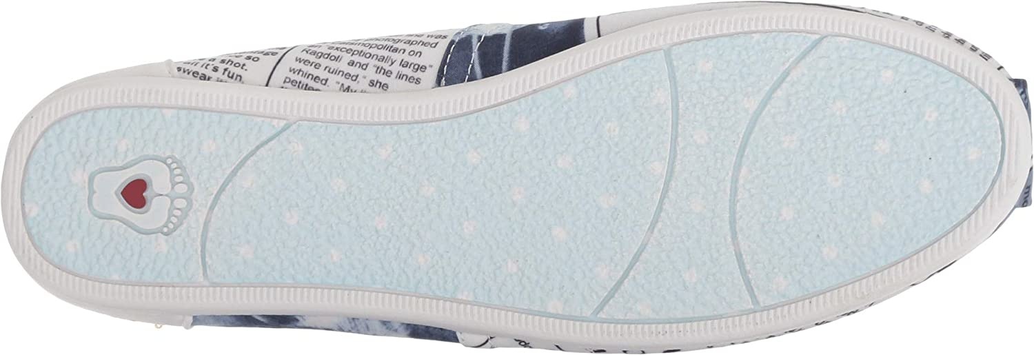 SKECHERS W BOBS PLUSH CAT TOON SLIP ON