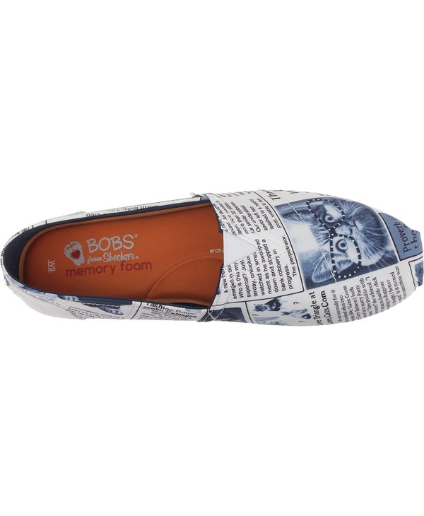 SKECHERS W BOBS PLUSH CAT TOON SLIP ON