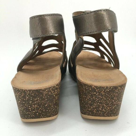 W SELINA WEDGE STRAPPY SANDAL Mosser Shoes