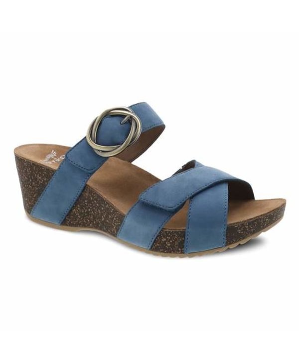 DANSKO W SUSIE WEDGE SLIDE SANDAL