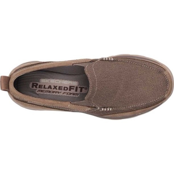 SKECHERS M SUPERIOR MILFORD MOC TOE MESH SLIP ON