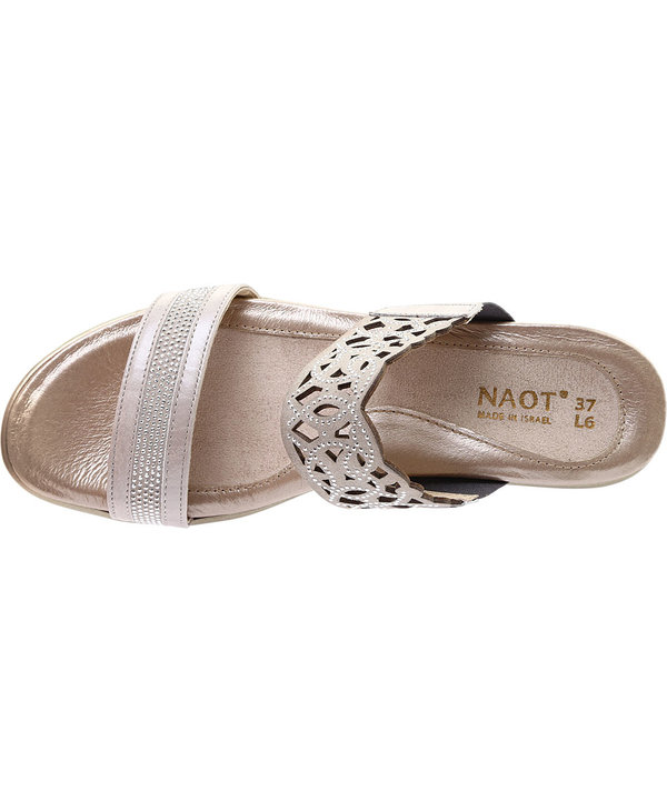 NAOT W COMTEMPO HEELED SLIDE SANDAL