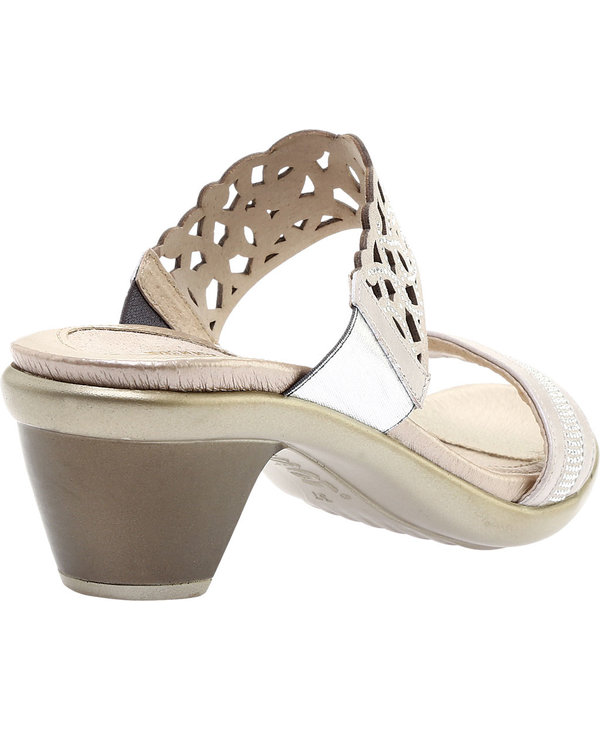 NAOT W COMTEMPO HEELED SLIDE SANDAL