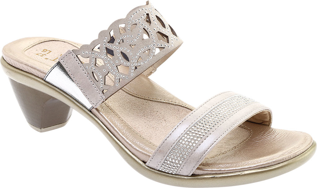 W COMTEMPO HEELED SLIDE SANDAL