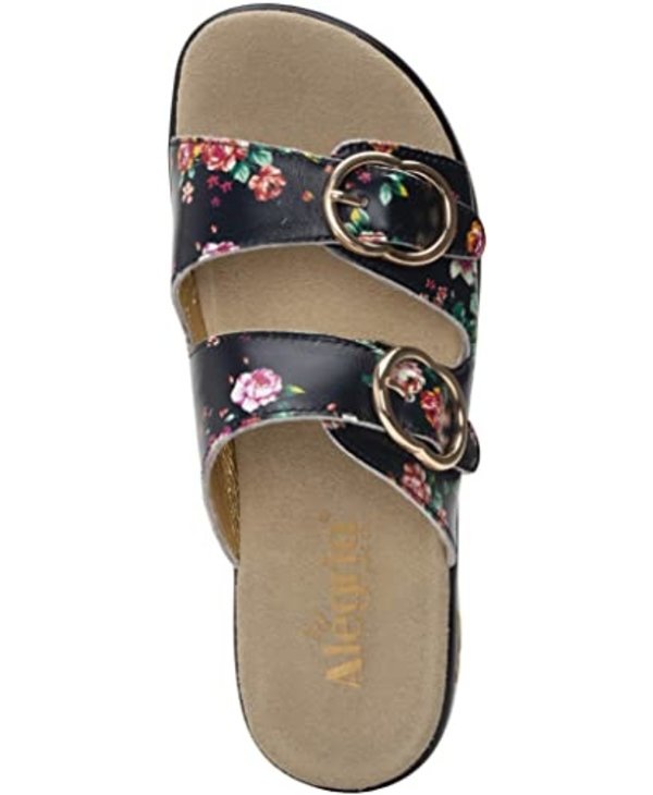 ALEGRIA W JADE SLIDE SANDAL