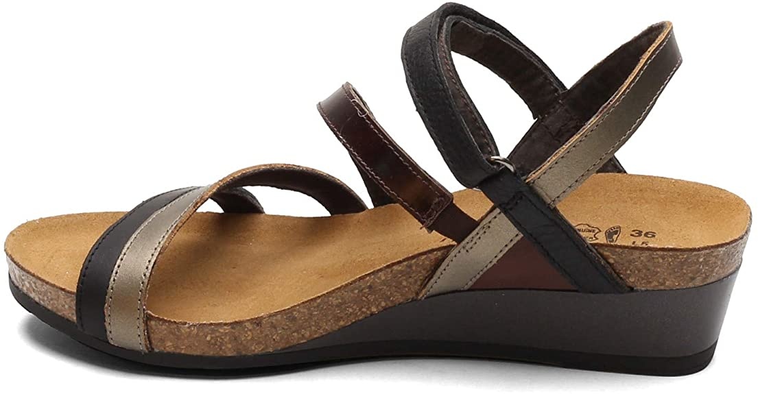 NAOT W HERO WEDGE STRAPPY SANDAL