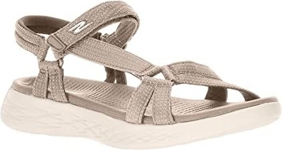 SKECHERS W ON THE GO 600 BRILLIANCY ADJUSTABLE SANDAL