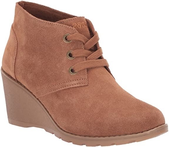 W TUMBLE WEED GHOST TOWN WEDGE BOOTIE