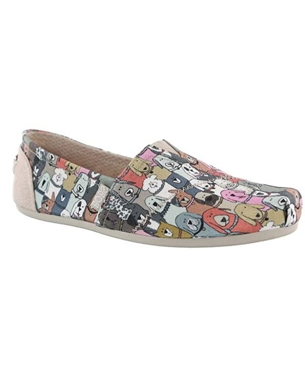 SKECHERS W BOBS PLUSH WAG PARTY SLIP ON