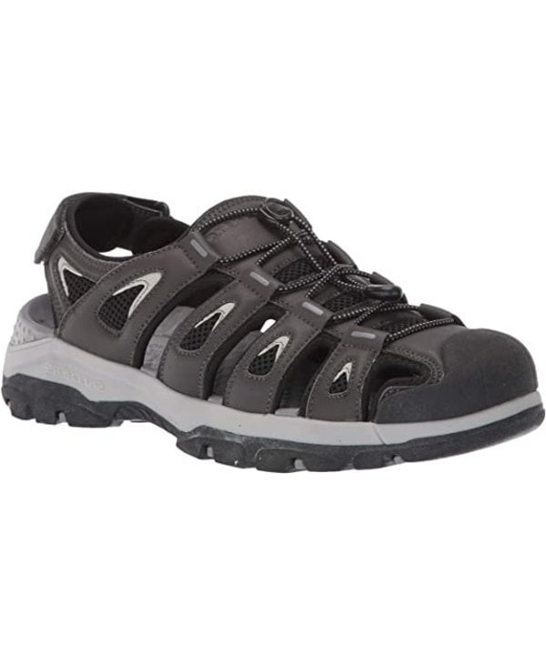 Buy SKECHERS Navy Men Casual Wear Sandals | Shoppers Stop