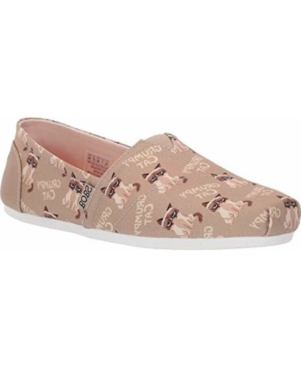 SKECHERS W BOBS PLUSH CRABBY KITTY SLIP ON