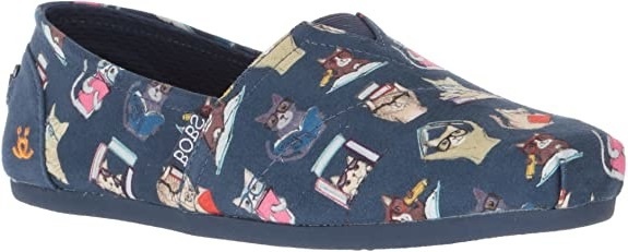 SKECHERS W BOBS PLUSH STUDIOUS CATS SLIP ON