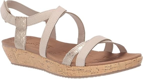 SKECHERS W BRIE DESERT DANCE STRAPPY SANDAL