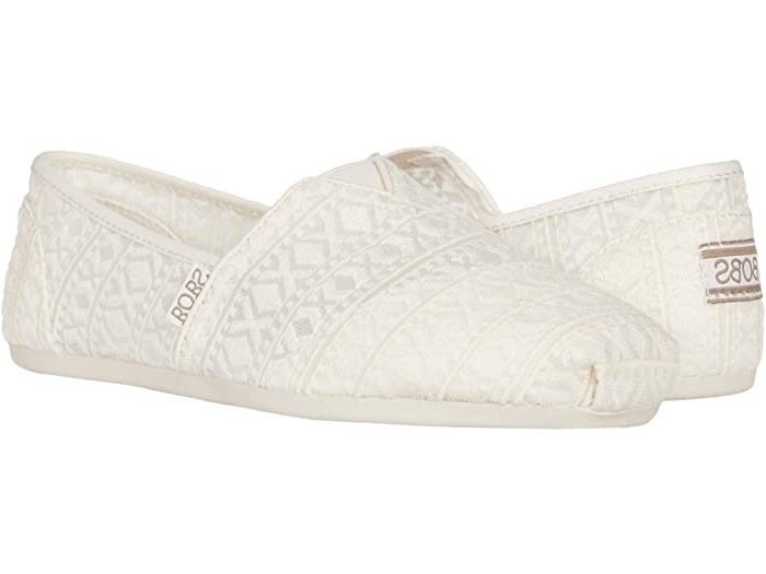 SKECHERS W BOBS PLUSH HUGS KISS SLIP ON