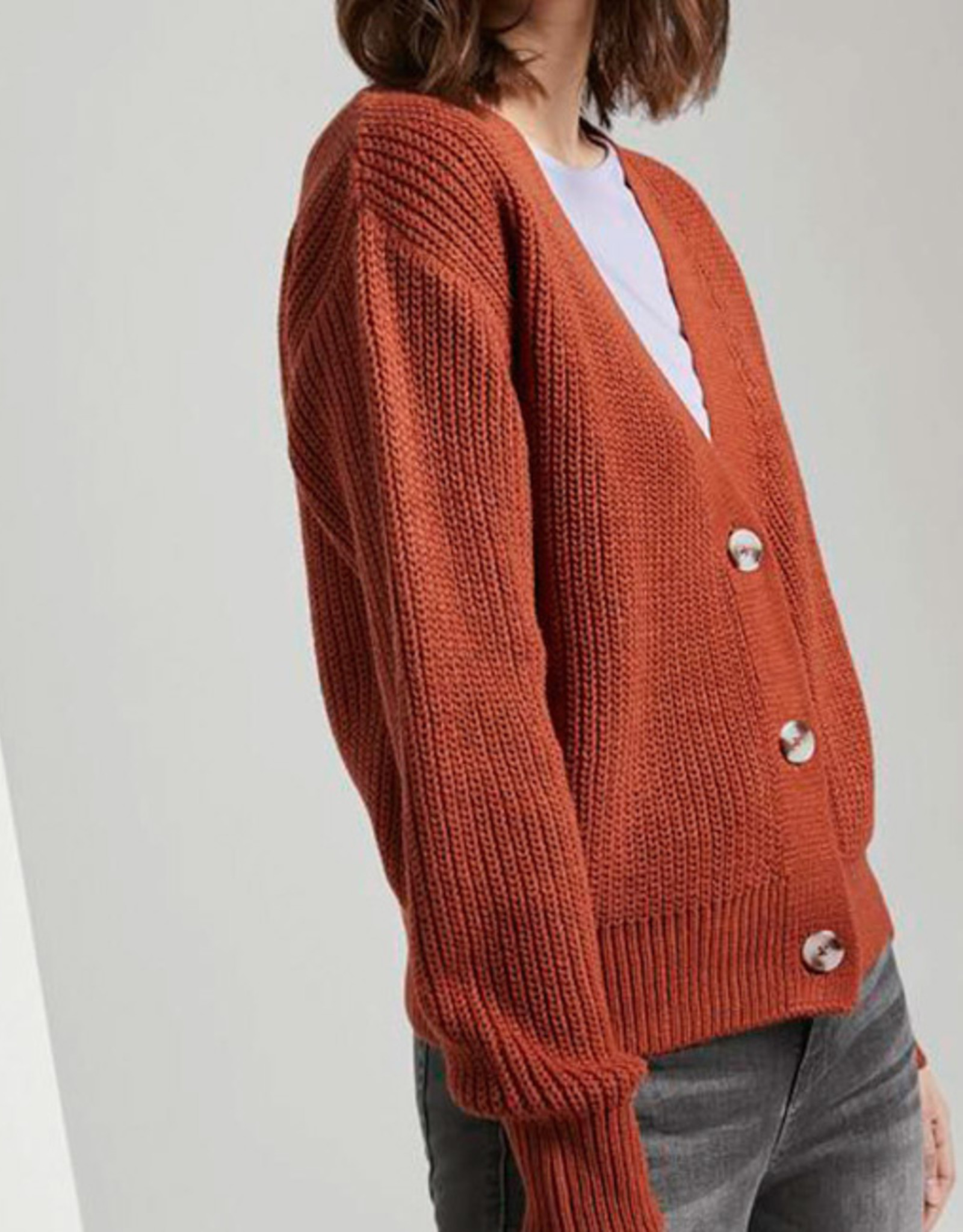 3 button cardigan