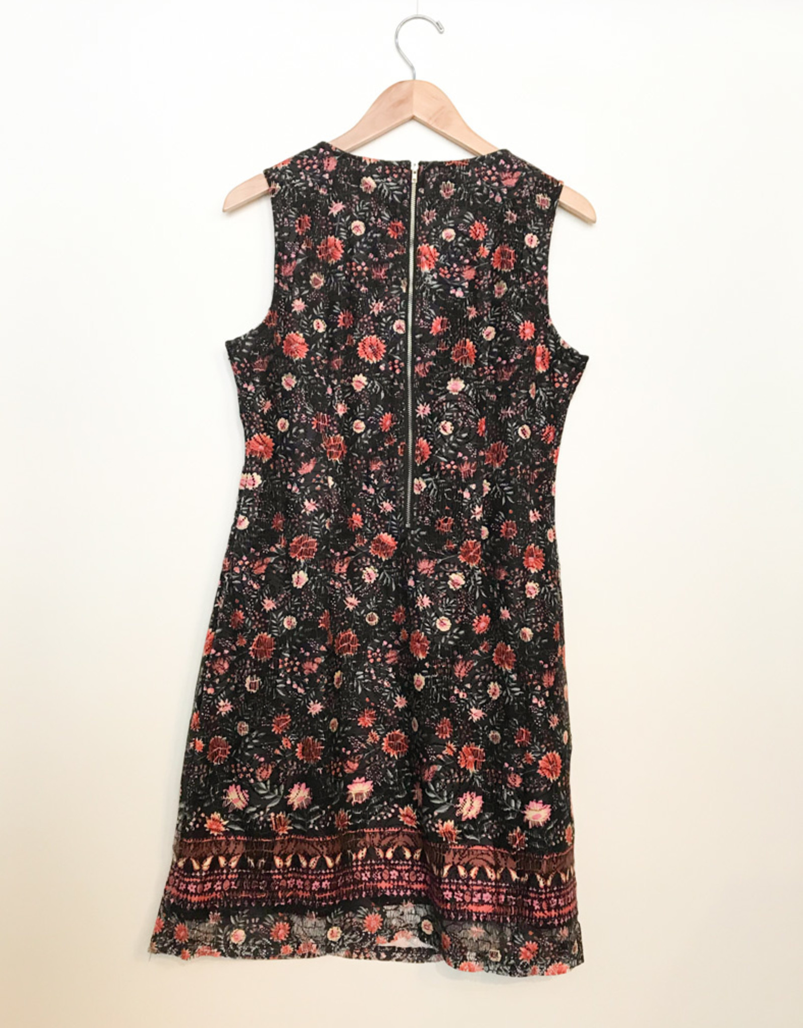 apricot shift dress