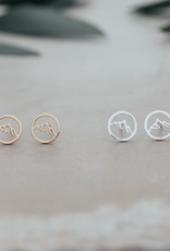 Glee Snow Cap Studs