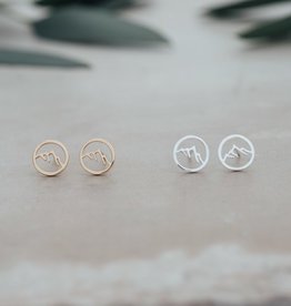 Glee Snow Cap Studs