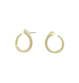 Jackie J Jackie J Open circle drop earring
