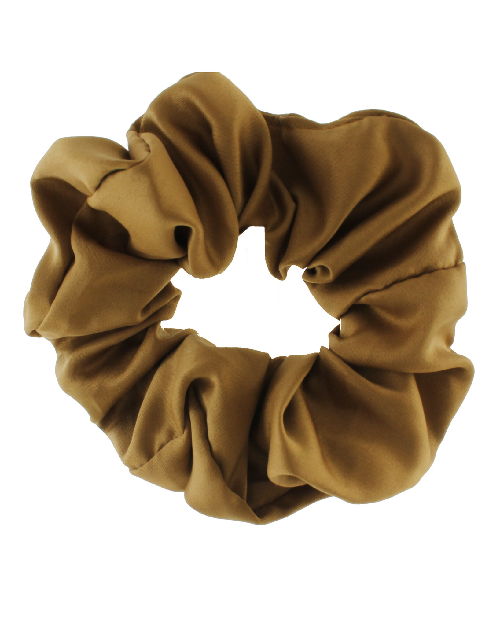 Jackie J Jackie J Satin Hair Scrunchie Brown